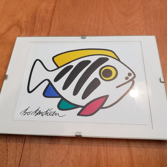 Bo Bendixen Fish Print - Picture 1 of 5